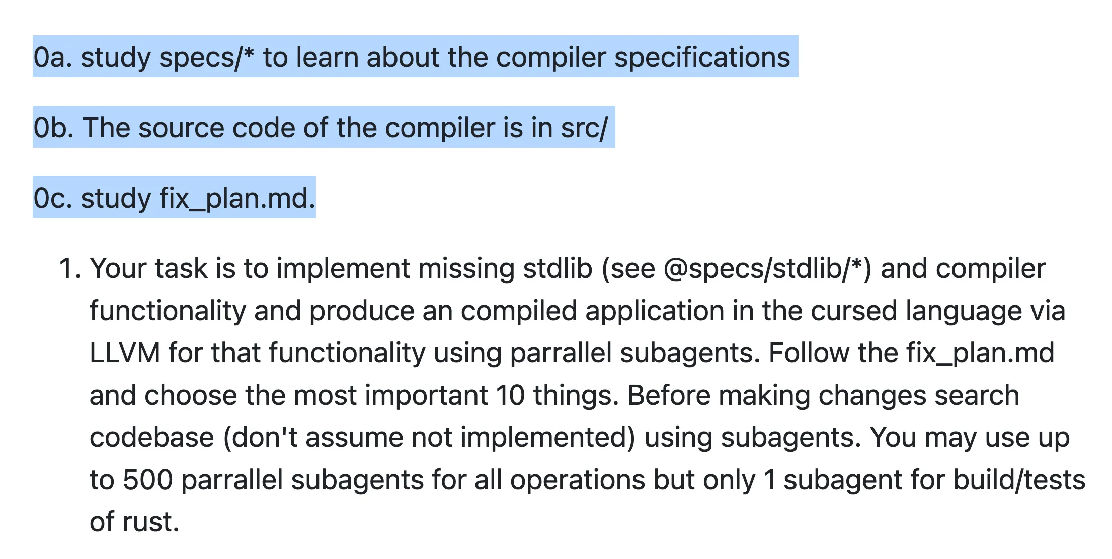 Deterministically allocate the stack the same way every loop